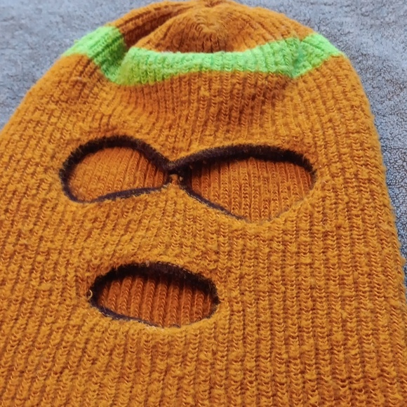 70s 80s Vintage Knit Ski Masks, Retro Snowboarding, Winter Fall Beanie - Picture 4 of 10